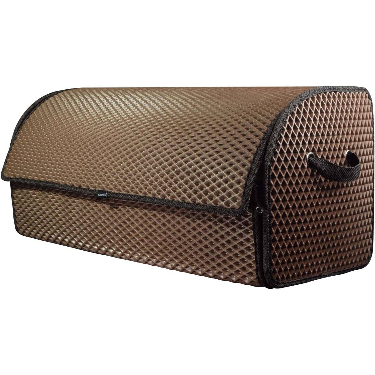 EVAtech Bagageorganisatör PRO L 32x75x30 cm - brun / svarta kanter