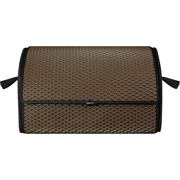 EVAtech Bagageorganisatör PRO M 32x50x30 cm - brun / svarta kanter