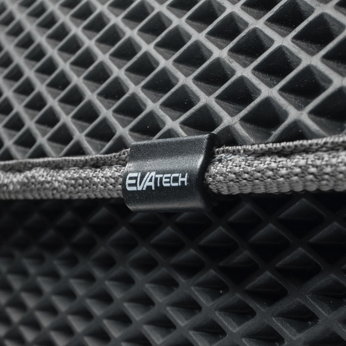 EVAtech Bagageorganisatör PRO XL 32x100x30 cm - grå / röda kanter