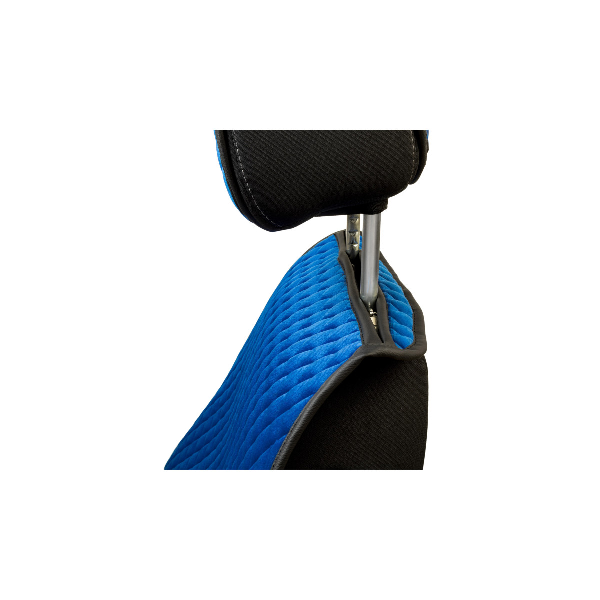 EVAtech PRO Bilsätesskydd, 2 st - blå / svarta kanter / blå sömmar