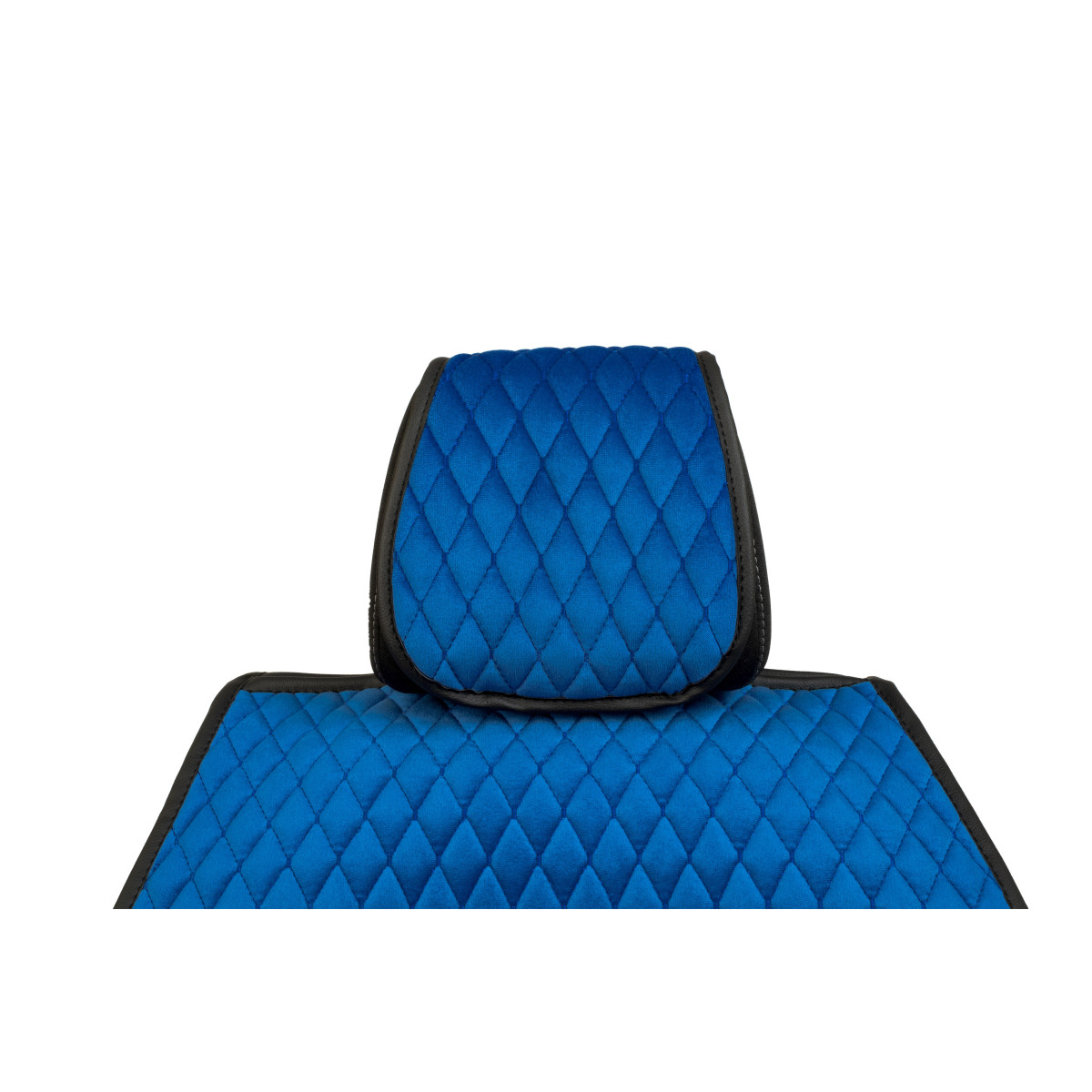 EVAtech PRO Bilsätesskydd, 2 st - blå / svarta kanter / blå sömmar