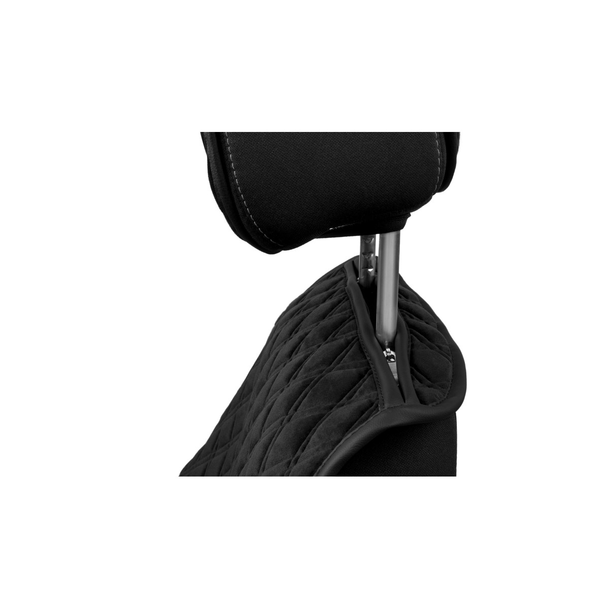 EVAtech Standard Bilsätesskydd, 2 st - svart / svarta kanter / svarta sömmar EVAtech Standard Bilsätesskydd, 2 st - svart / svarta kanter / svarta sömmar