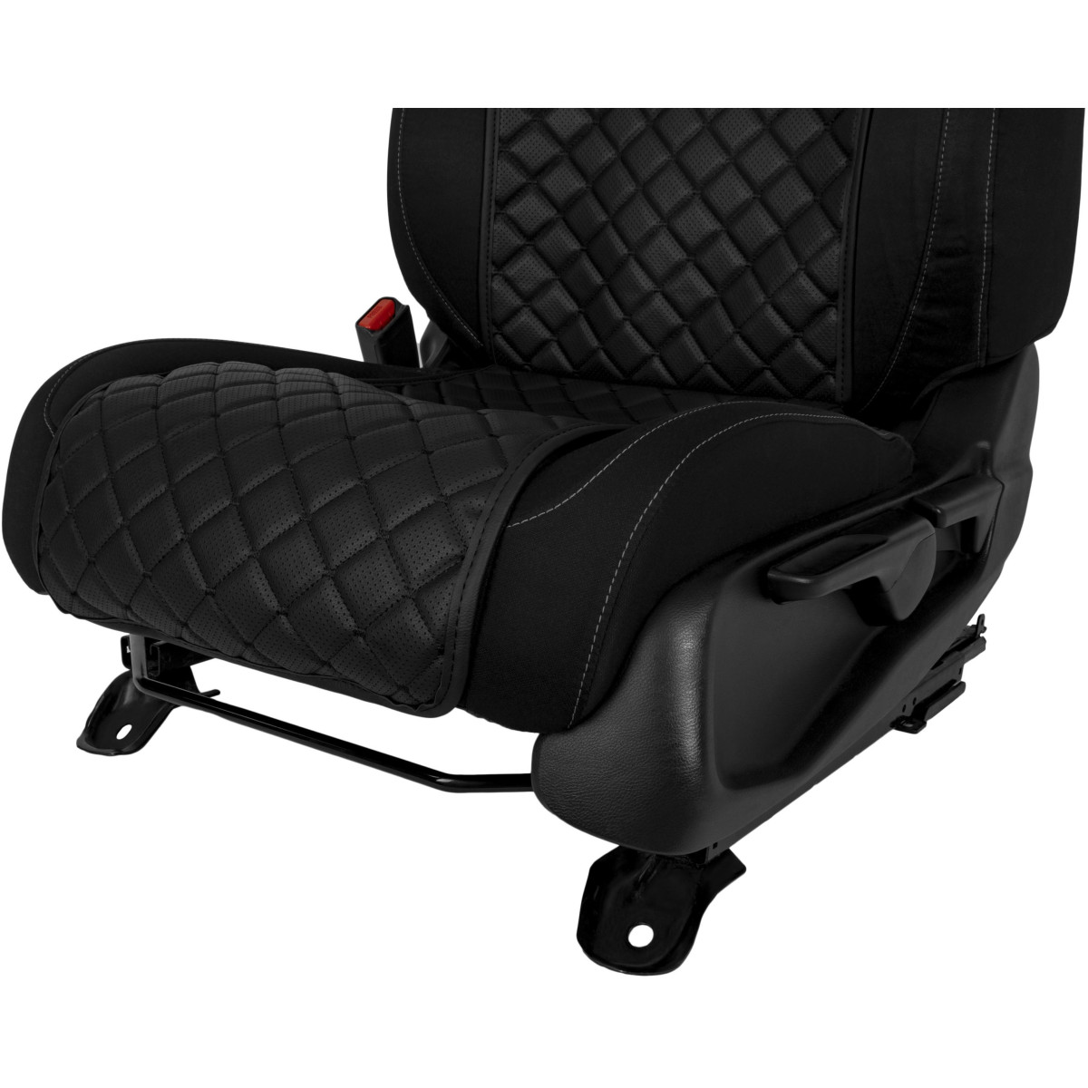 EVAtech ECO Basic Bilsätesskydd, 1 st - svart / svarta kanter / svarta sömmar EVAtech ECO Basic Bilsätesskydd, 1 st - svart / svarta kanter / svarta sömmar