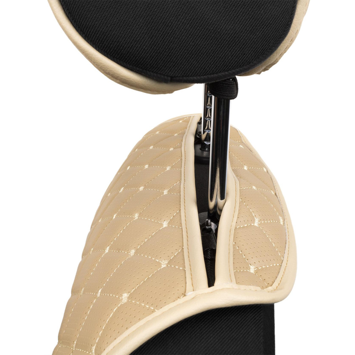 EVAtech ECO PRO bilsätesskydd, 1 st - sandfärgad / sandfärgade kanter / sandfärgade sömmar