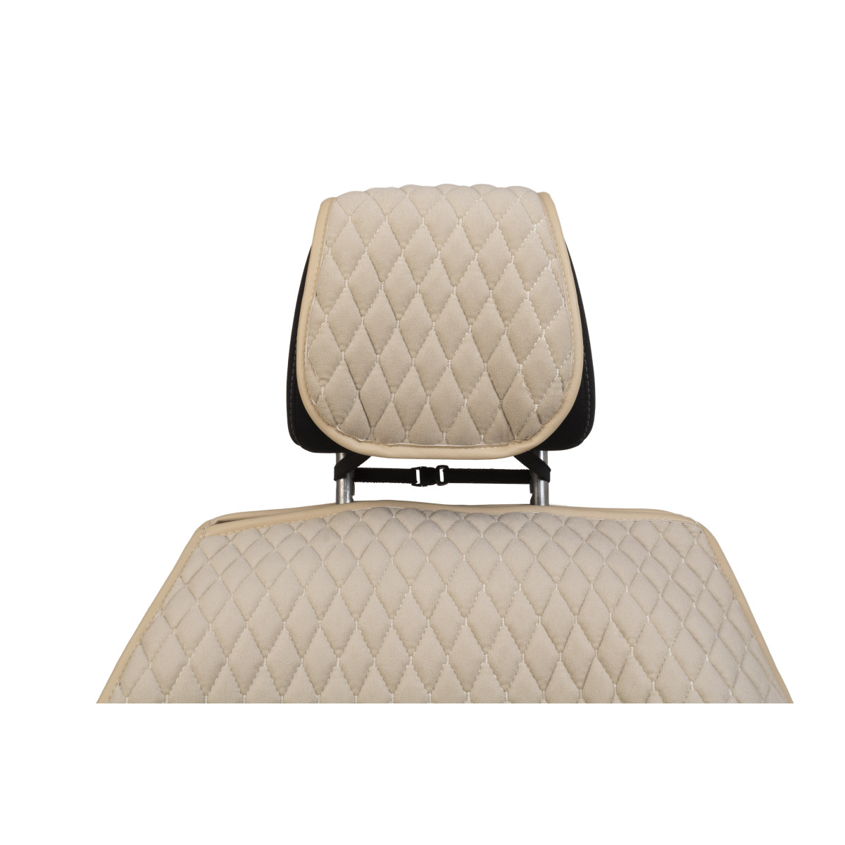 EVAtech PRO Bilsätesskydd, 1 st - sandfärgad / sandfärgade kanter / sandfärgade sömmar