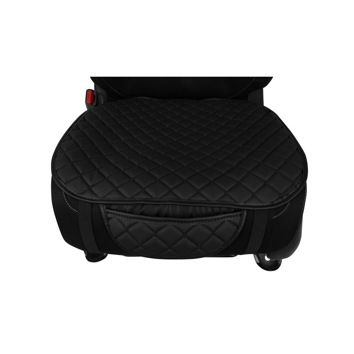 EVAtech ECO Sitsöverdrag, 1 st - svart / svarta kanter / svarta sömmar