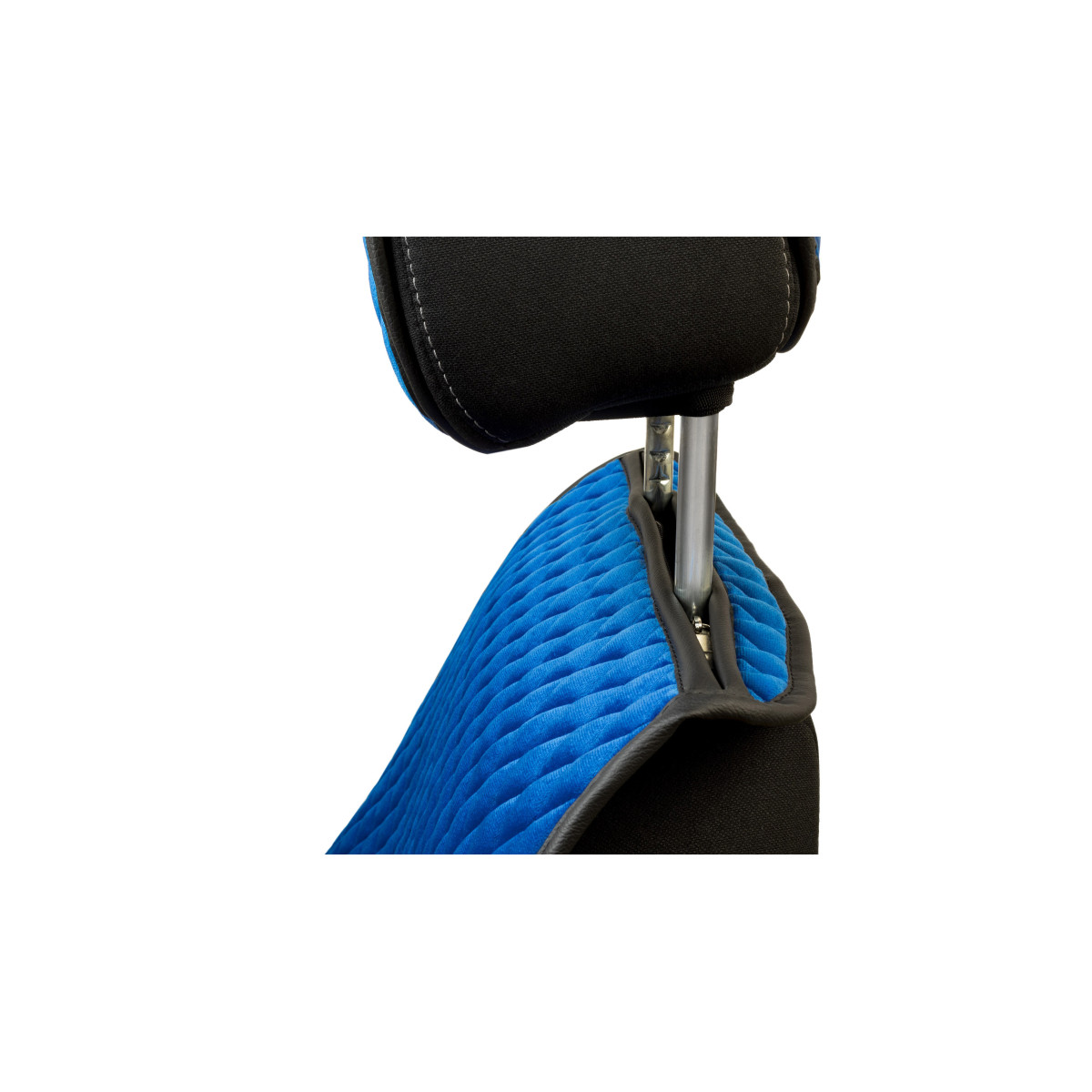 EVAtech Max Bilsätesskydd, 3 st - blå / svarta kanter / blå sömmar