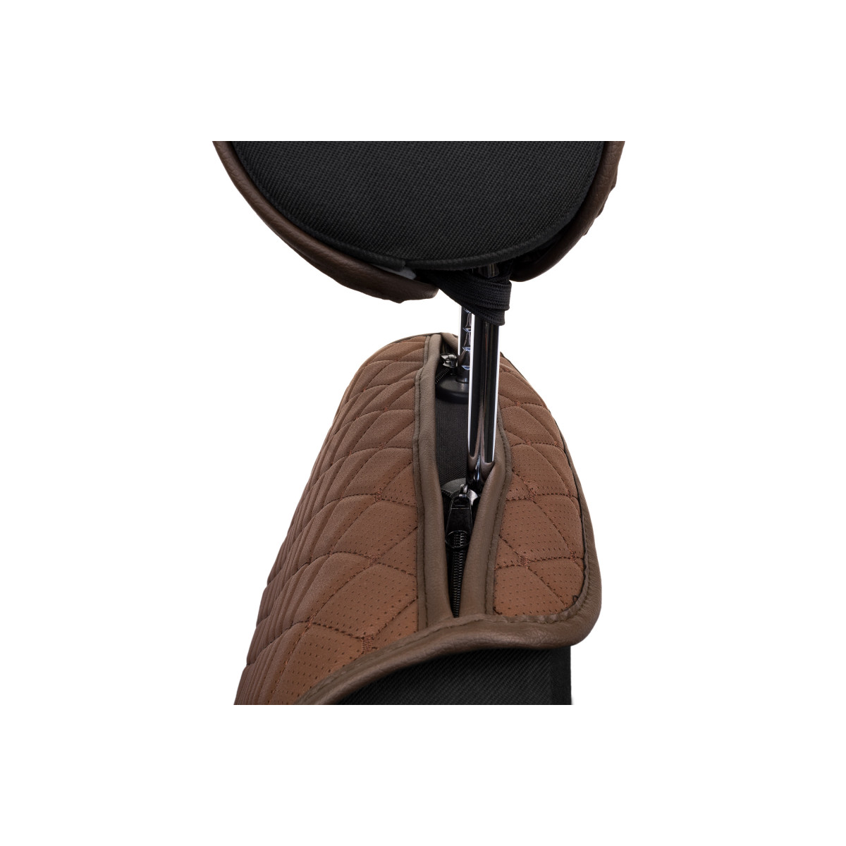 EVAtech ECO Max Bilsätesskydd, 2 st - brun / bruna kanter / bruna sömmar EVAtech ECO Max Bilsätesskydd, 2 st - brun / bruna kanter / bruna sömmar