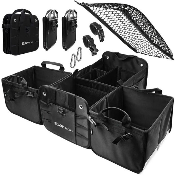 Hopfällbar Bagageutrymmesorganisator 2 Plus EVAtech 60×37×32 cm