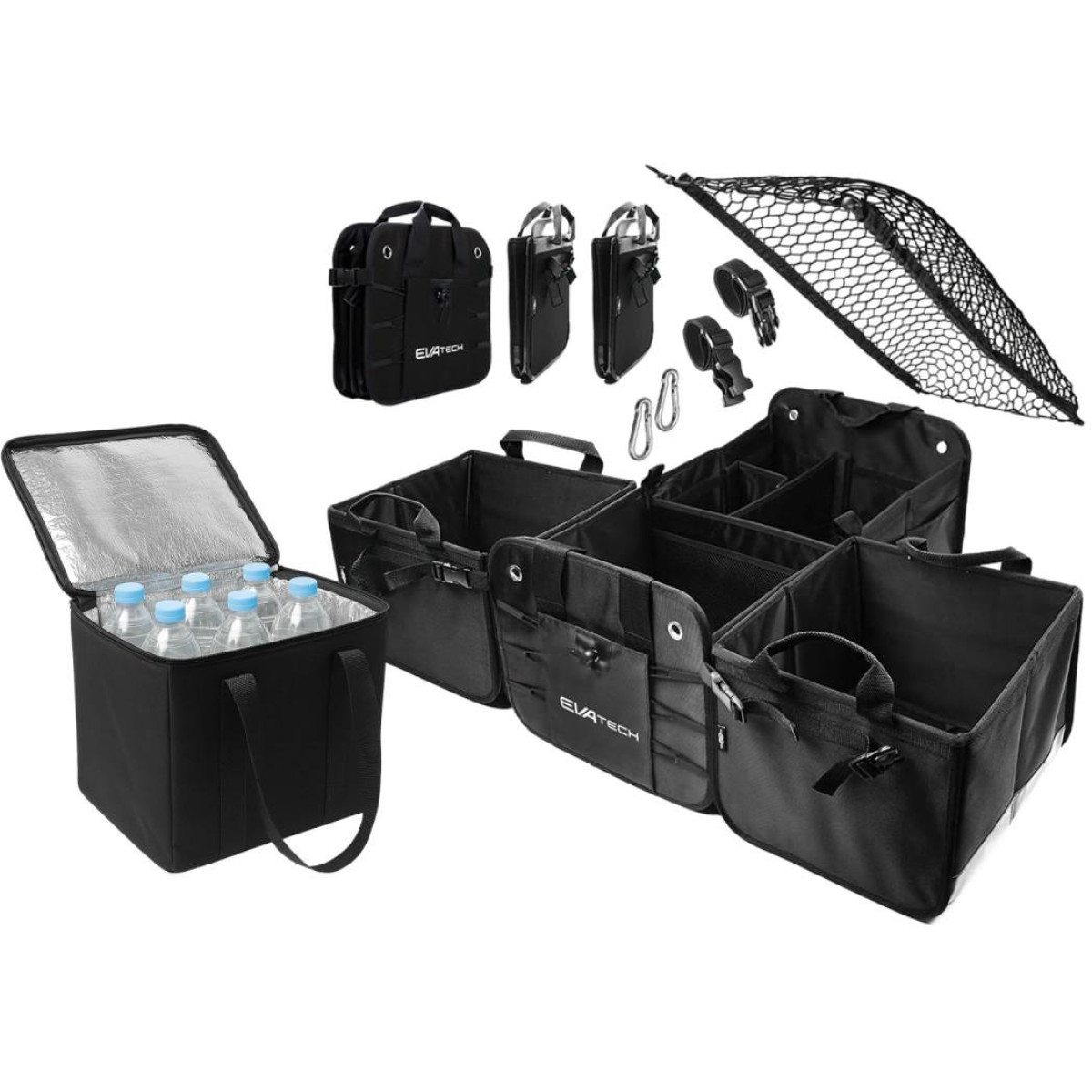 Hopfällbar Bagageutrymmesorganisator 2 Plus Froze EVAtech 60×37×32 cm