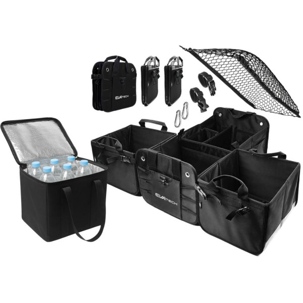 Hopfällbar Bagageutrymmesorganisator 2 Plus Froze EVAtech 60×37×32 cm