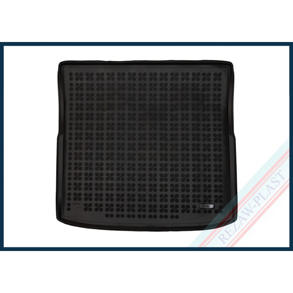 Gummi bagagerumsmatta KGM Actyon från 2024 (den övre delen, version with organizer under the floor of the trunk)