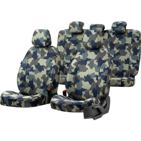 Safari sätesöverdrag (textil) Audi A4 B5 1995-2001