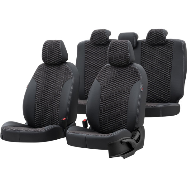 Tokyo sätesöverdrag (eco läder, textil) Volvo S60 I 2000-2010