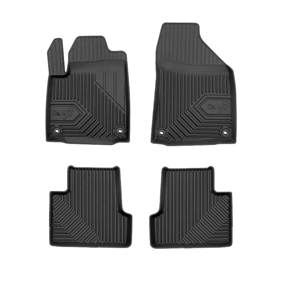 Gummimattor No.77 Jeep Cherokee KL 2014-2023