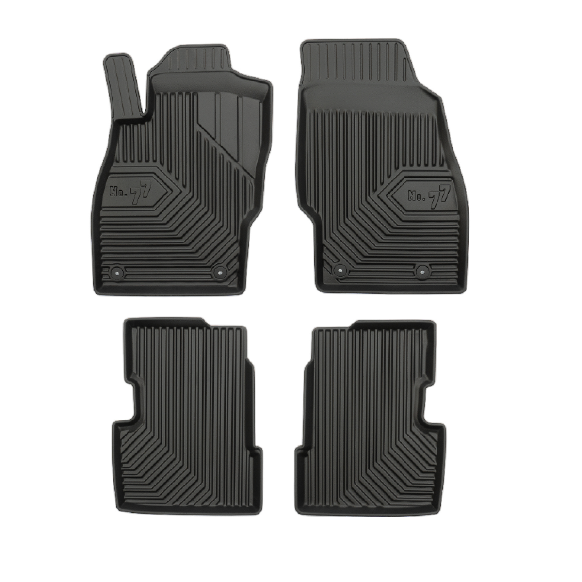 Gummimattor No.77 Opel Corsa D 2006-2014