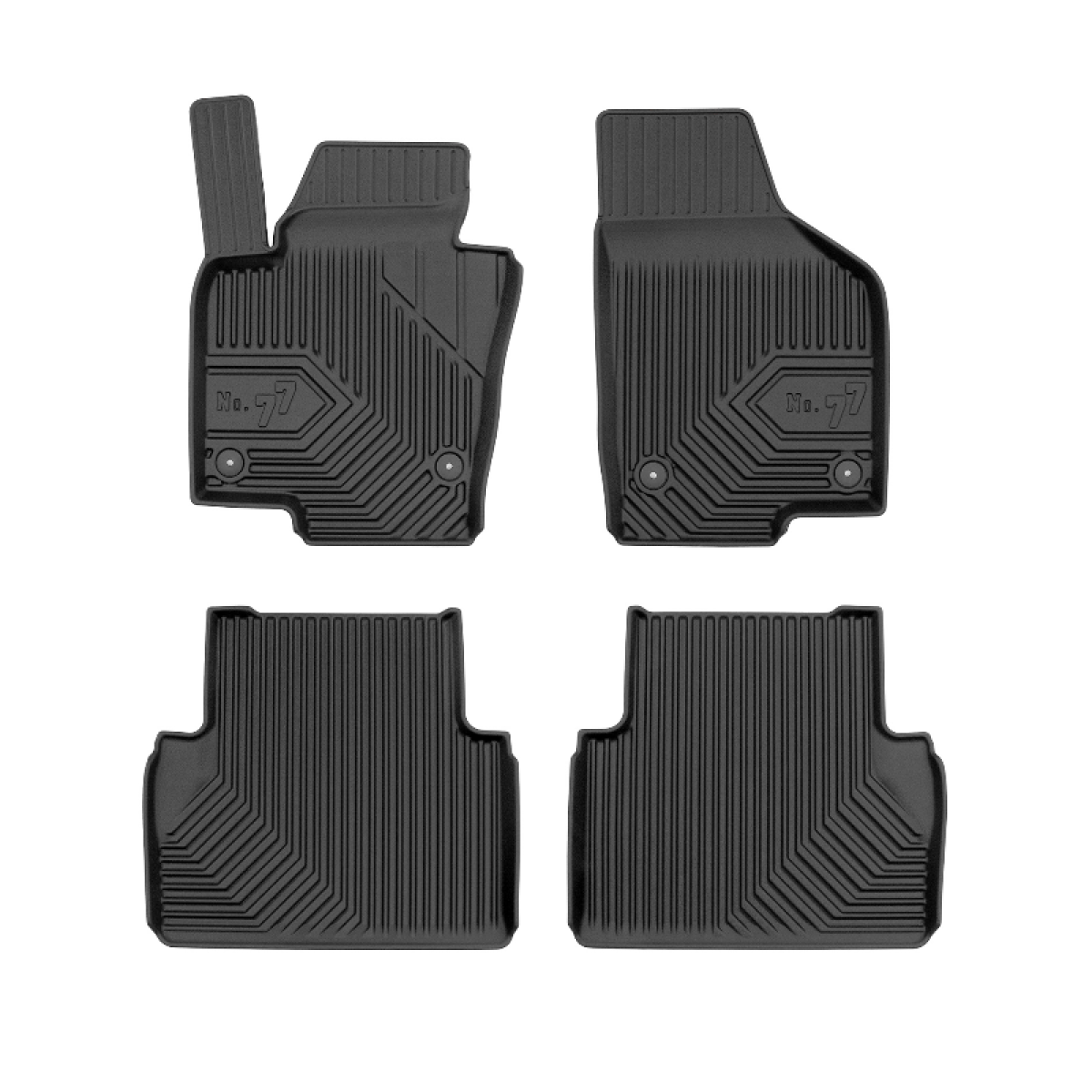 Gummimattor No.77 Volkswagen Sharan II 2010-2020 (5 platser)