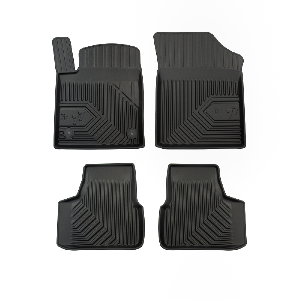 Gummimattor No.77 Skoda Citigo 2011-2020