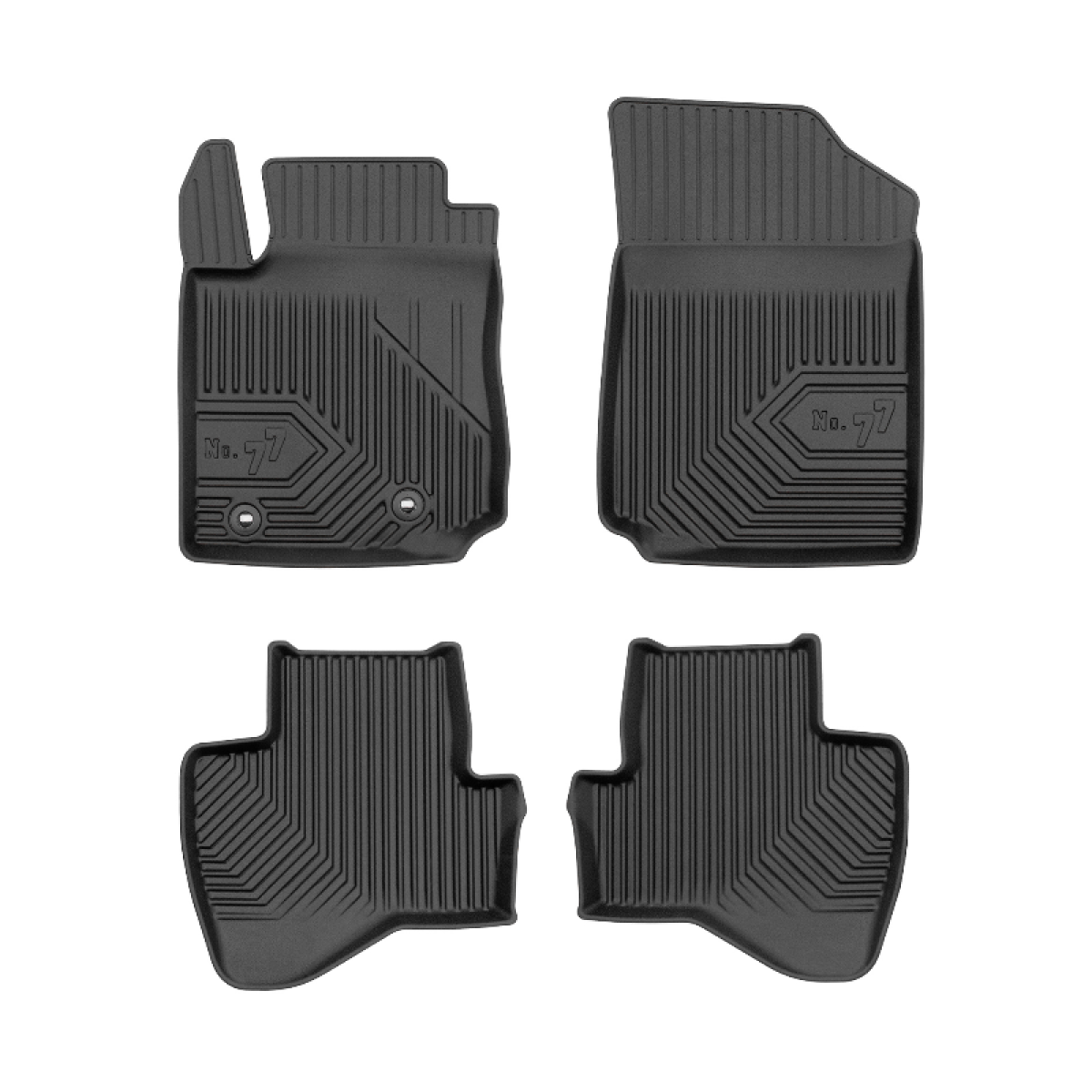 Gummimattor No.77 Toyota Aygo II 2014-2021