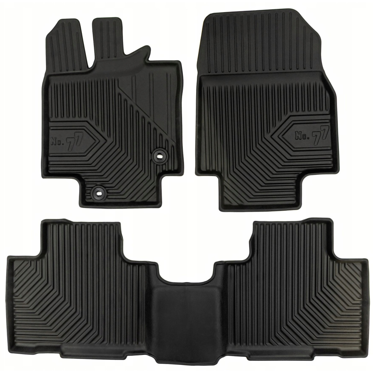 Gummimattor No.77 Toyota Highlander IV från 2019