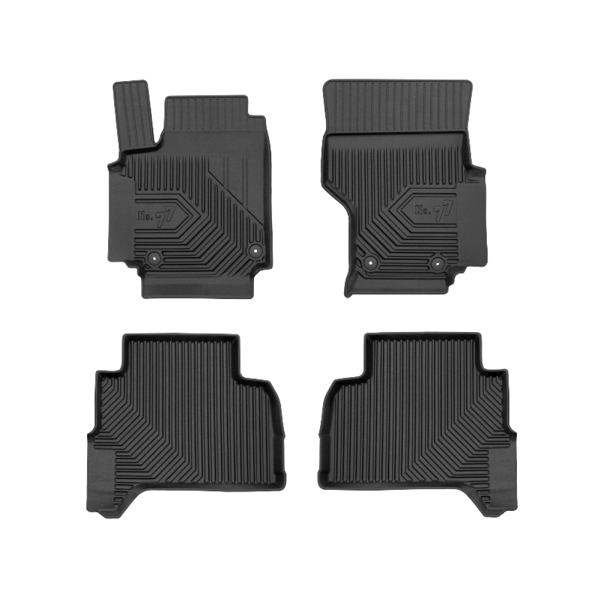 Gummimattor No.77 Volkswagen Amarok 2010-2022 (Double Cab)