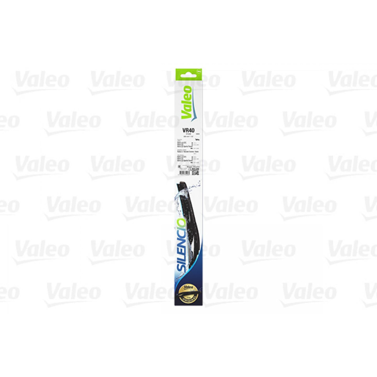 Bakrutetorkare Valeo Silencio Rear VR40, 300 mm Bakrutetorkare Valeo Silencio Rear VR40, 300 mm
