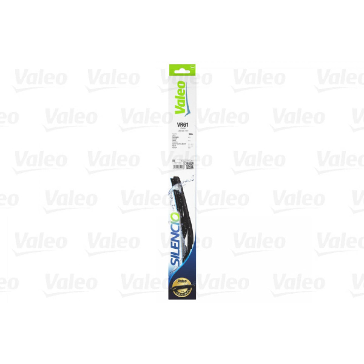 Bakrutetorkare Valeo Silencio Rear VR61, 250 mm Bakrutetorkare Valeo Silencio Rear VR61, 250 mm