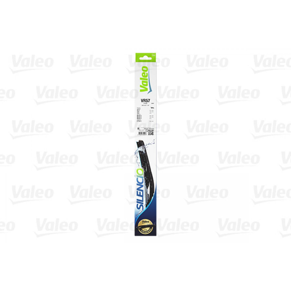 Bakrutetorkare Valeo Silencio Performance VR57, 345 mm Bakrutetorkare Valeo Silencio Performance VR57, 345 mm