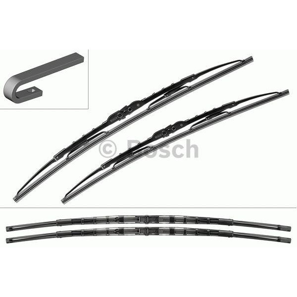 Torkarsats Bosch Twin 408, 530/530 mm