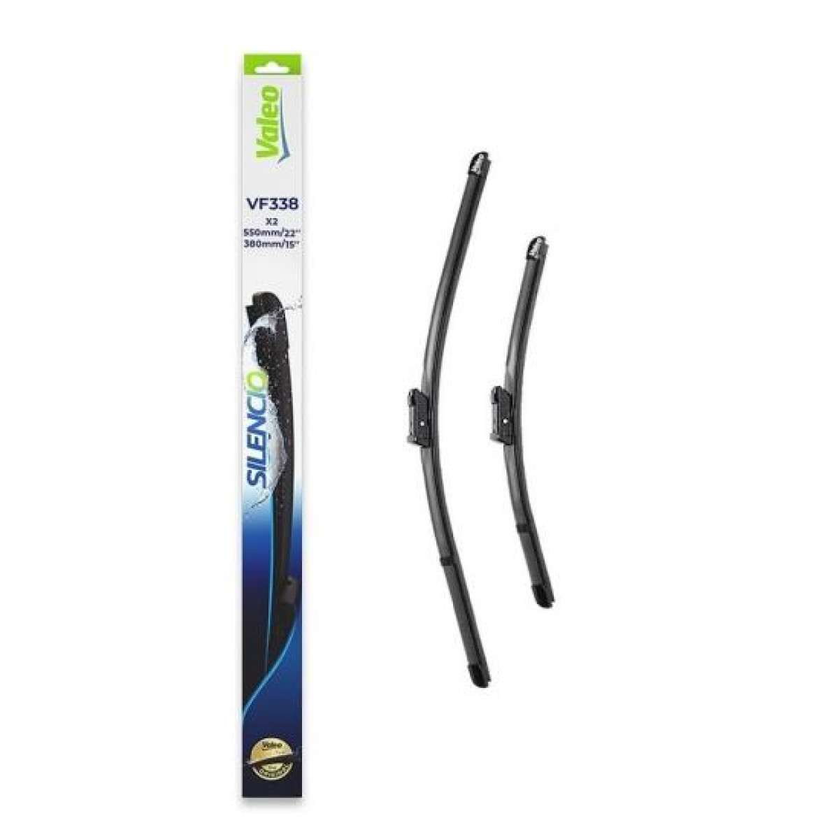 Torkarsats Valeo Silencio X.TRM OE VF338, 550/380 mm Torkarsats Valeo Silencio X.TRM OE VF338, 550/380 mm