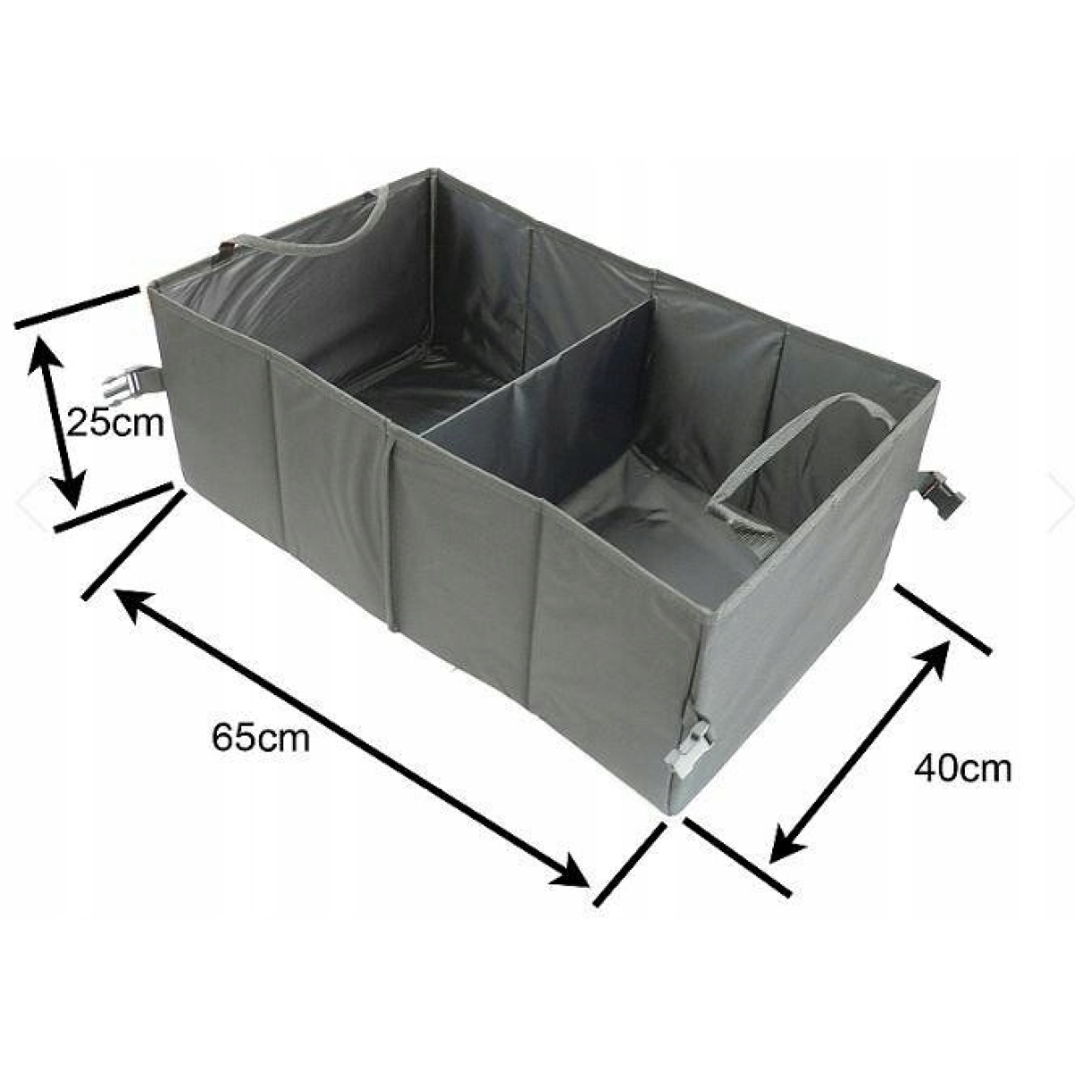 Förvaringslåda för bagageutrymme MAX 42731, 65x40x25 cm