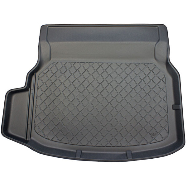 Bagagerumsmatta Mercedes C-class W204 Sedan 2007-2014 (forward folding rear seats, with a container in the left niche)