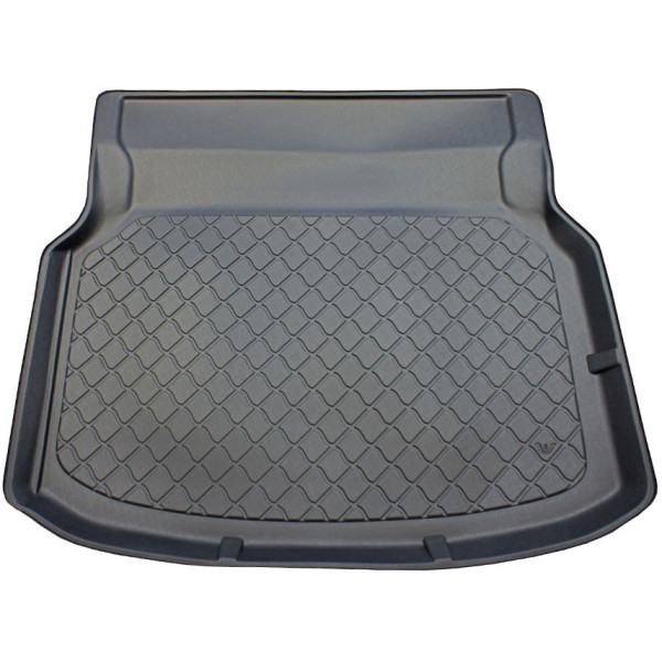 Gummi bagagerumsmatta Mercedes C-class W204 Sedan 2007-2014 (forward folding rear seats, without a container in the left niche)