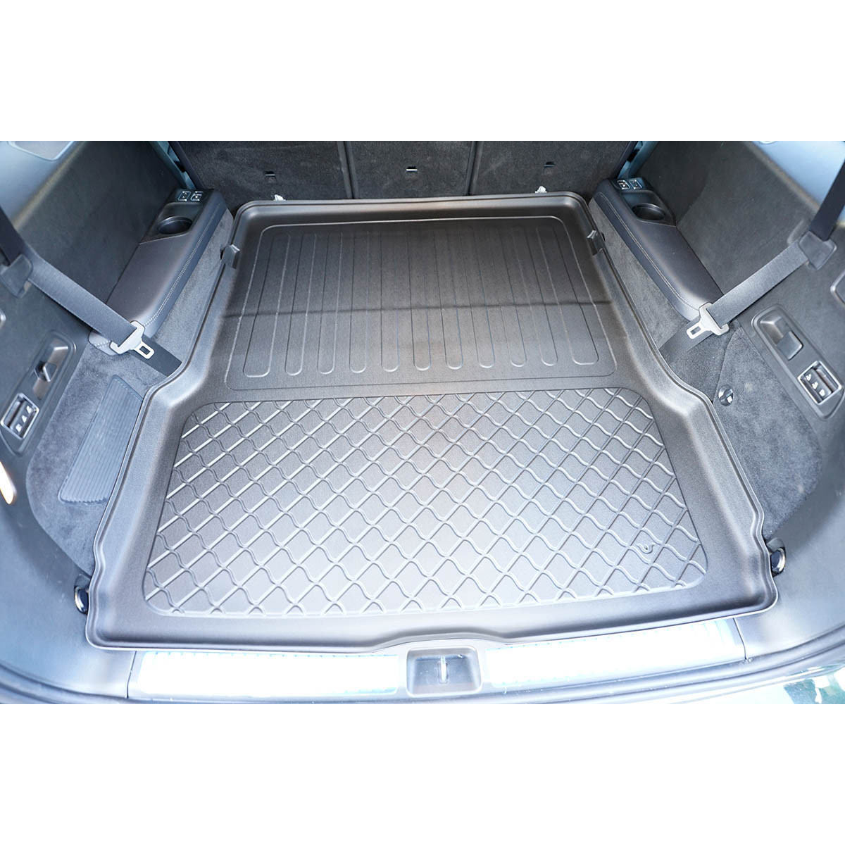 Bagagerumsmatta Mercedes GLS X167 från 2019 (7 platser / 3rd row lowered) Bagagerumsmatta Mercedes GLS X167 från 2019 (7 platser / 3rd row lowered)