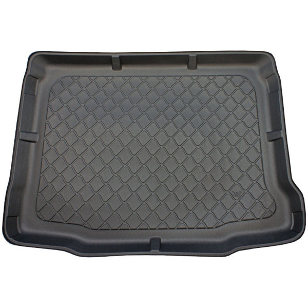 Bagagerumsmatta Skoda Yeti Hatchback 2009-2017 (version med reservhjul som inte är standard)