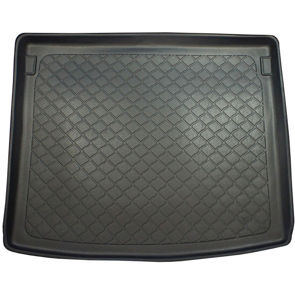 Bagagerumsmatta Volkswagen Caddy Life (Comfortline, Trendline) 2004-2020 (5 platser / plastic-coated trunk walls)