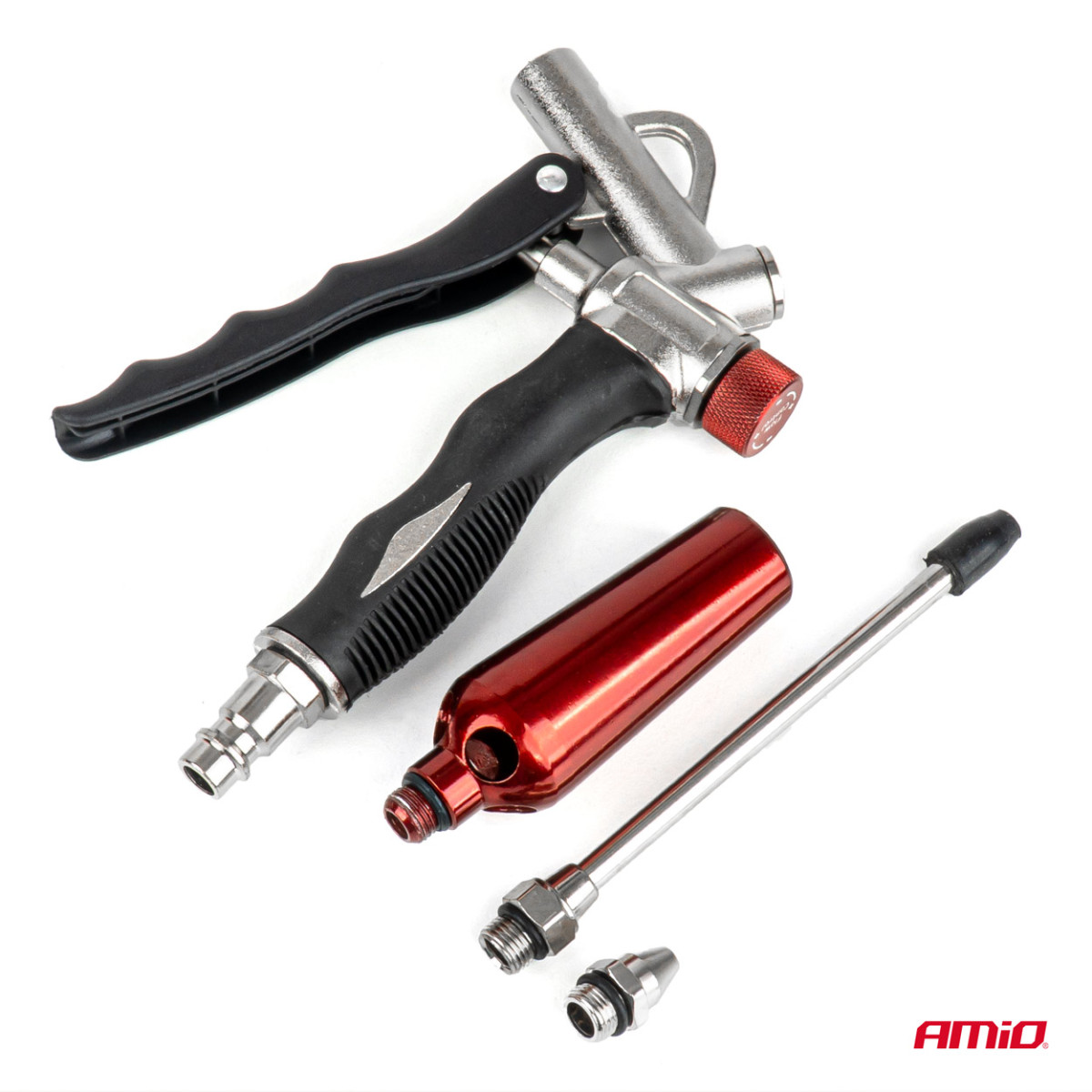 Pneumatisk blåspistol med venturimunstycke, 1/4", AMIO-04928