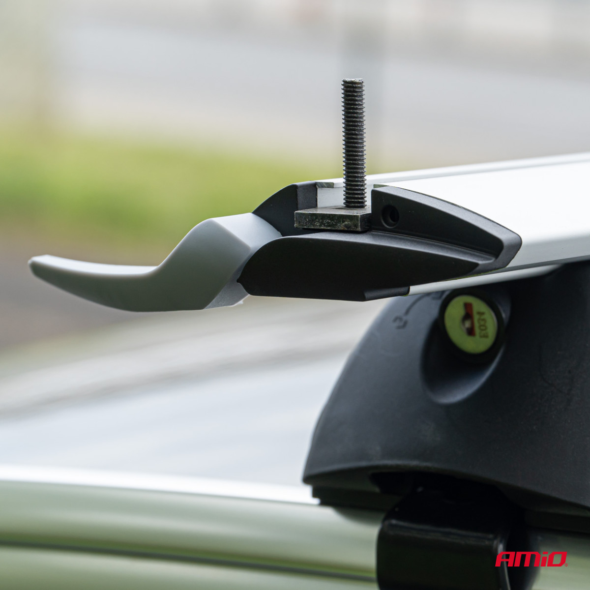 Takräcken, aluminium, för integrerade räcken 135 cm CRR-04 AMIO-03152