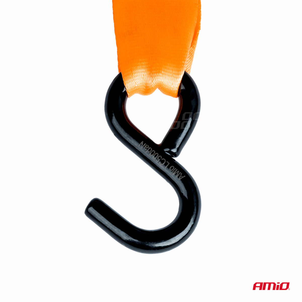 Lastsurrningsband med automatisk upprullare 640/320 kg, 3,5 mx 25 mm, S-TYPE AMIO-03318