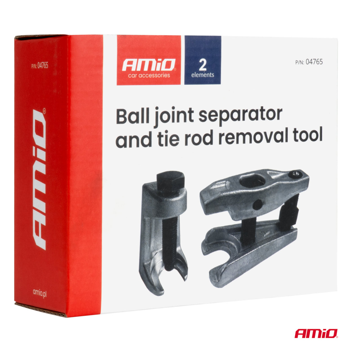 Avdragare för kulled och dragstång AMIO-04765