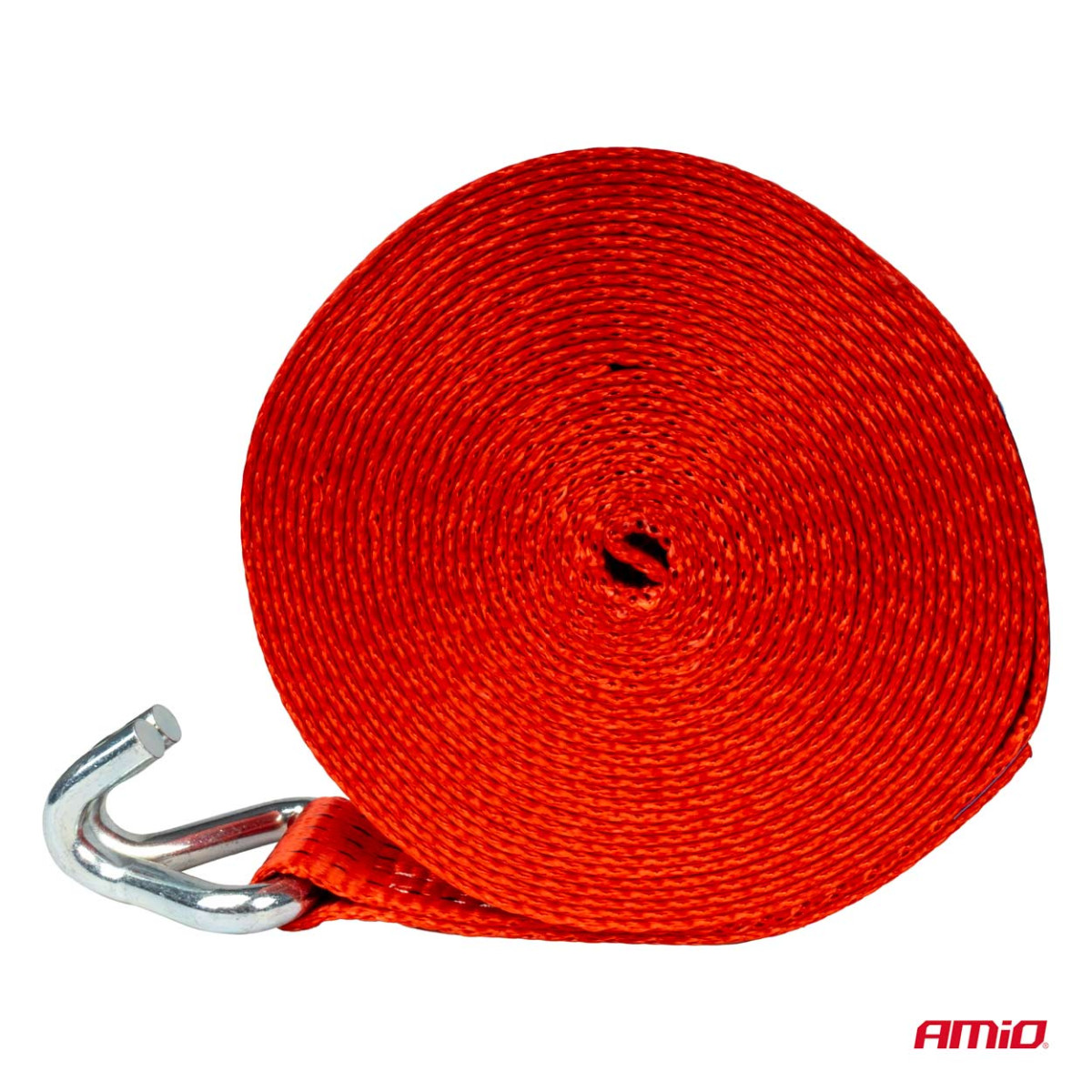 Lastsurrningsband ERGO med krok, 5000 kg, 5,6 mx 50 mm, AMIO-03996