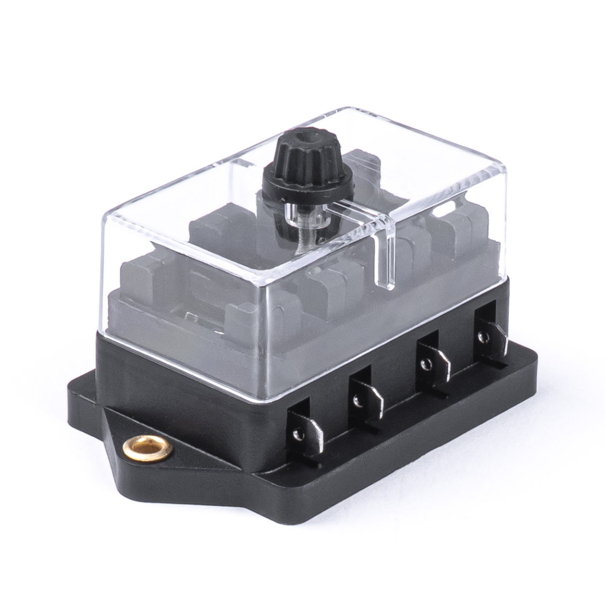 Säkringsbox, 4 platser för bladsäkringar (ATO/UNI) AMIO-03040