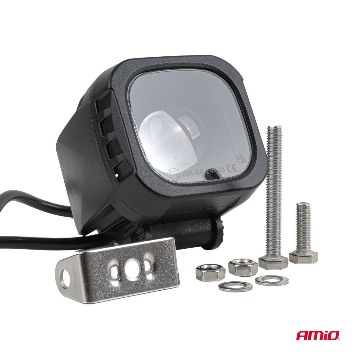 Signallampa för gaffeltruckar, blå pil, 15W 10–80V IP6K9K AMIO-04866
