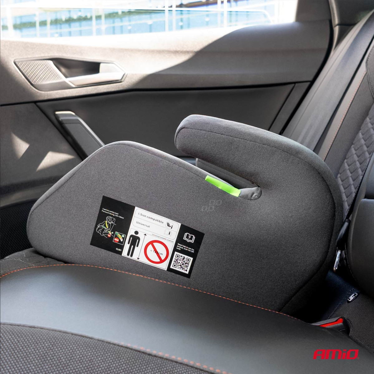 Bilbarnstolsbälte för barn 125–150 cm ECE R129 I-Size, AMIO-04661