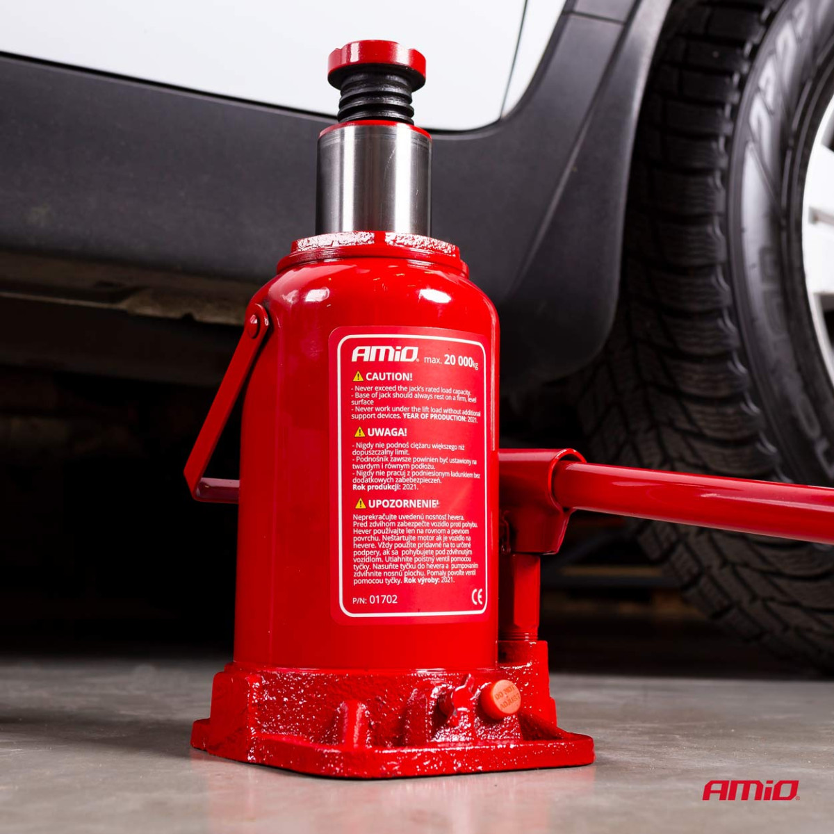 Hydraulisk pelarlyft 20 ton, AMIO-01702