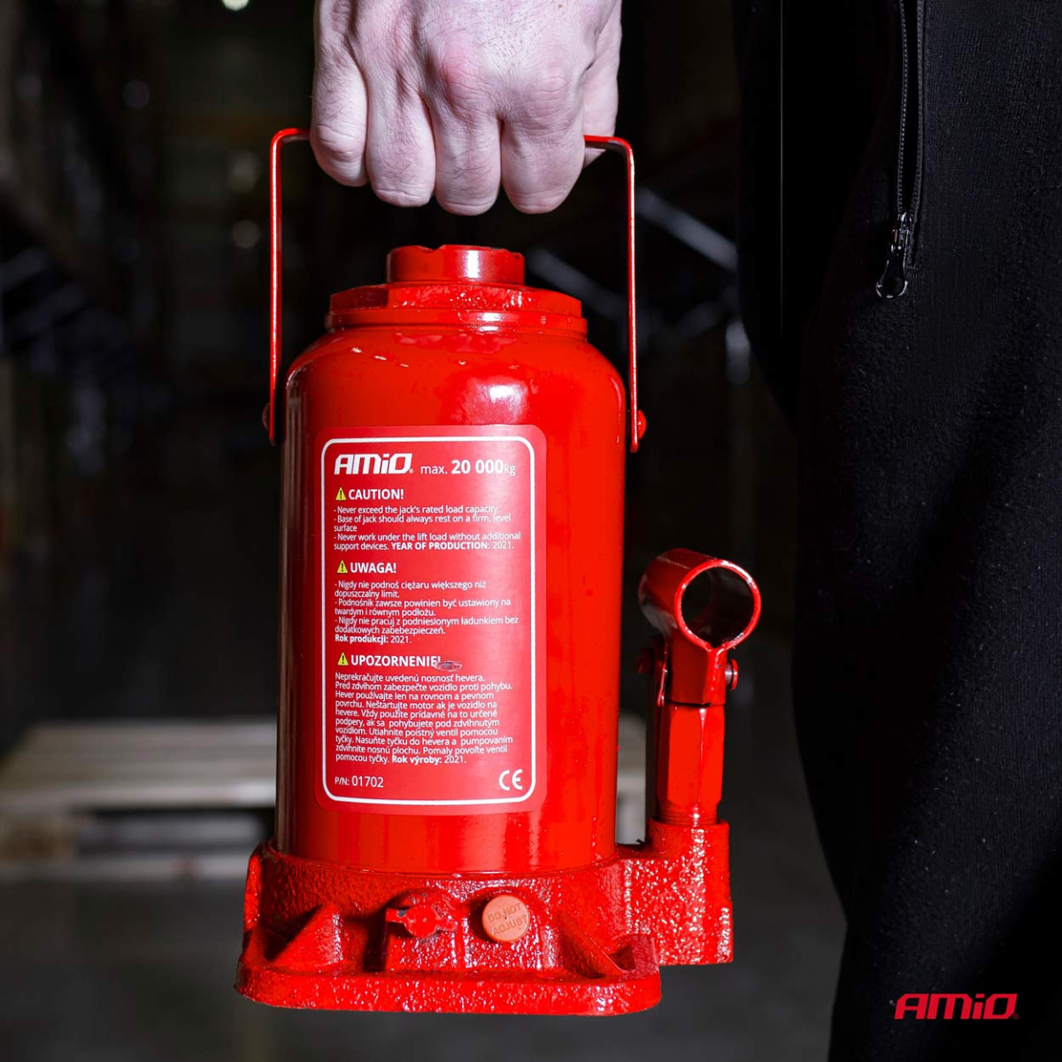 Hydraulisk pelarlyft 20 ton, AMIO-01702