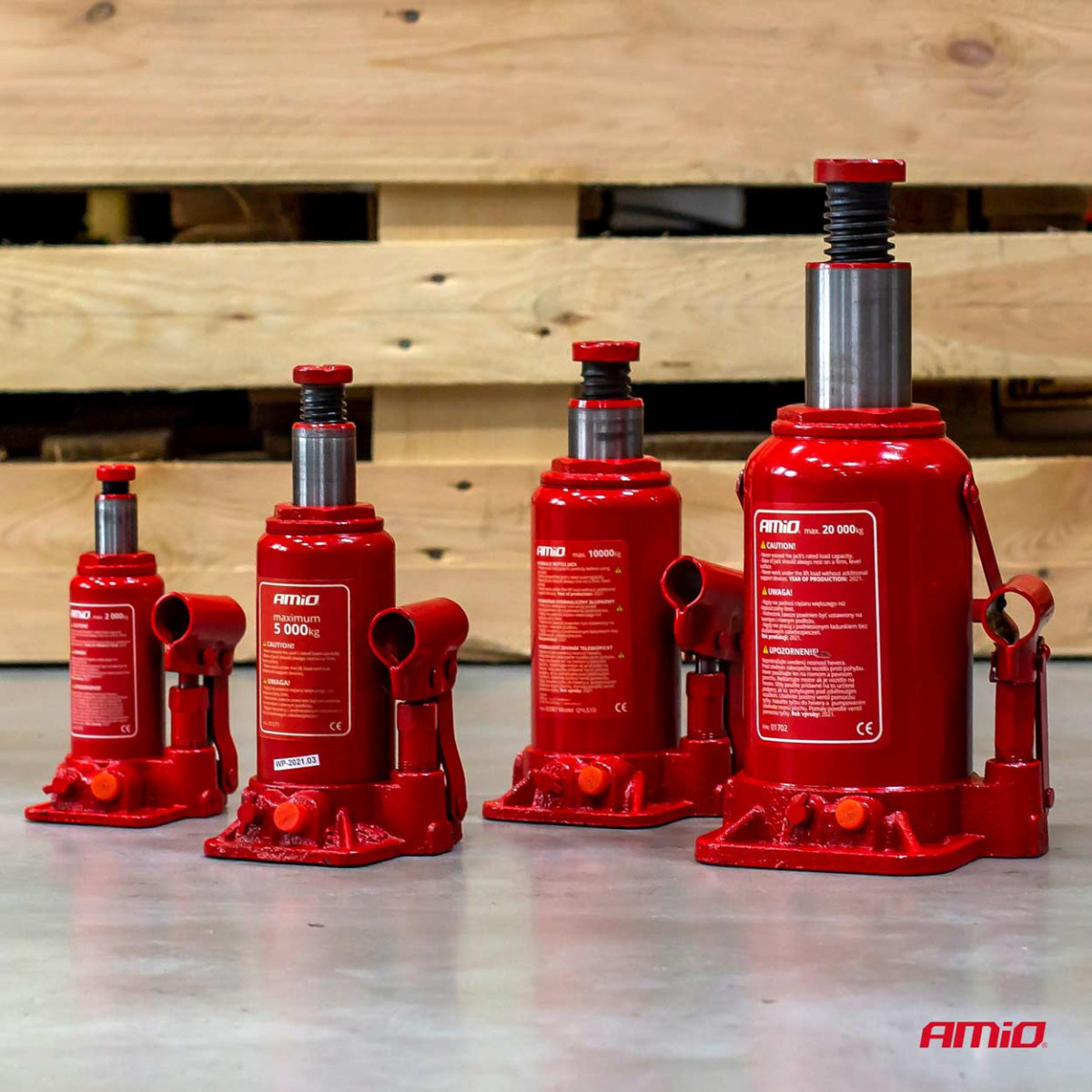 Hydraulisk pelarlyft 2 ton, AMIO-01270