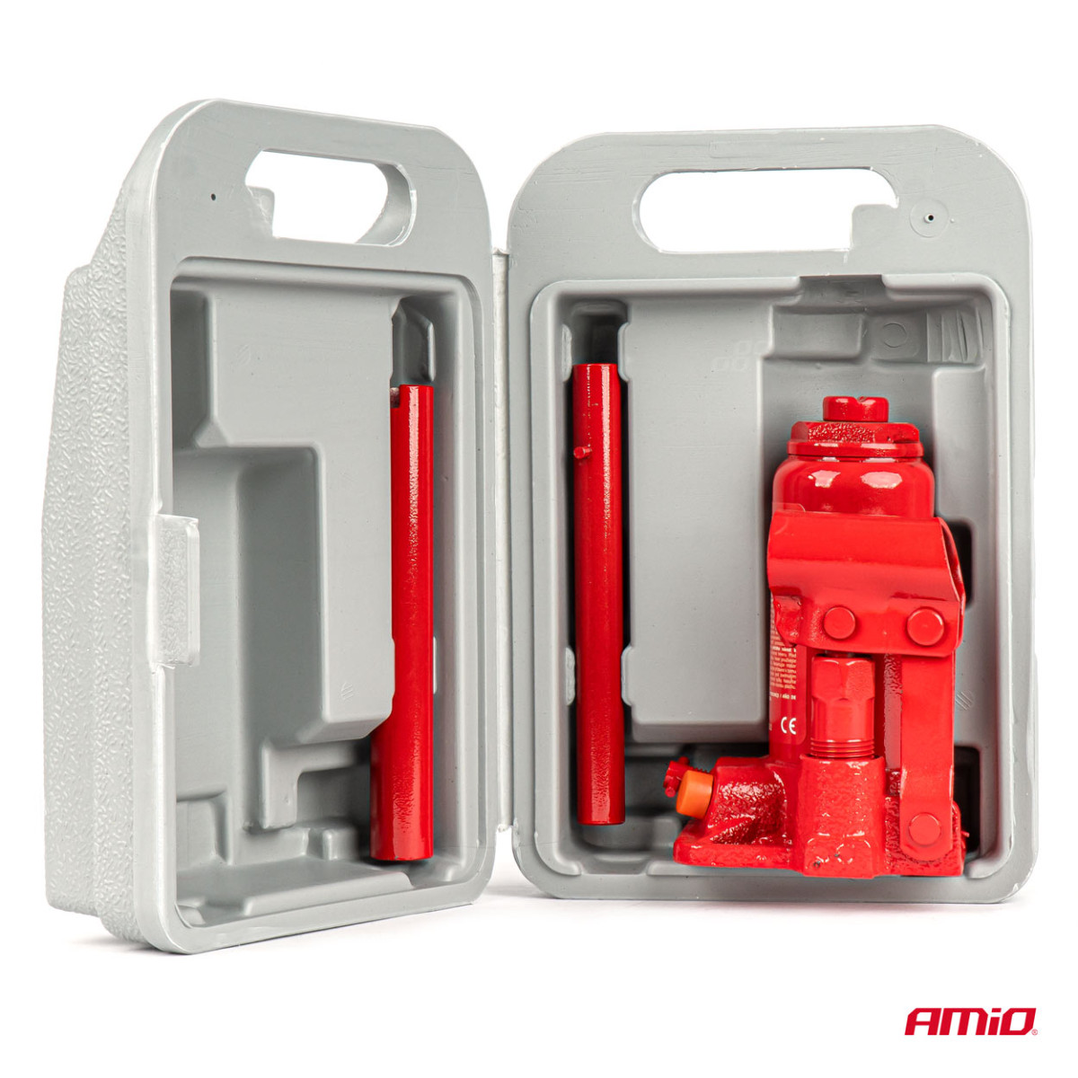 Hydraulisk pelarlyft 2000 kg, PVC-låda AMIO-04182