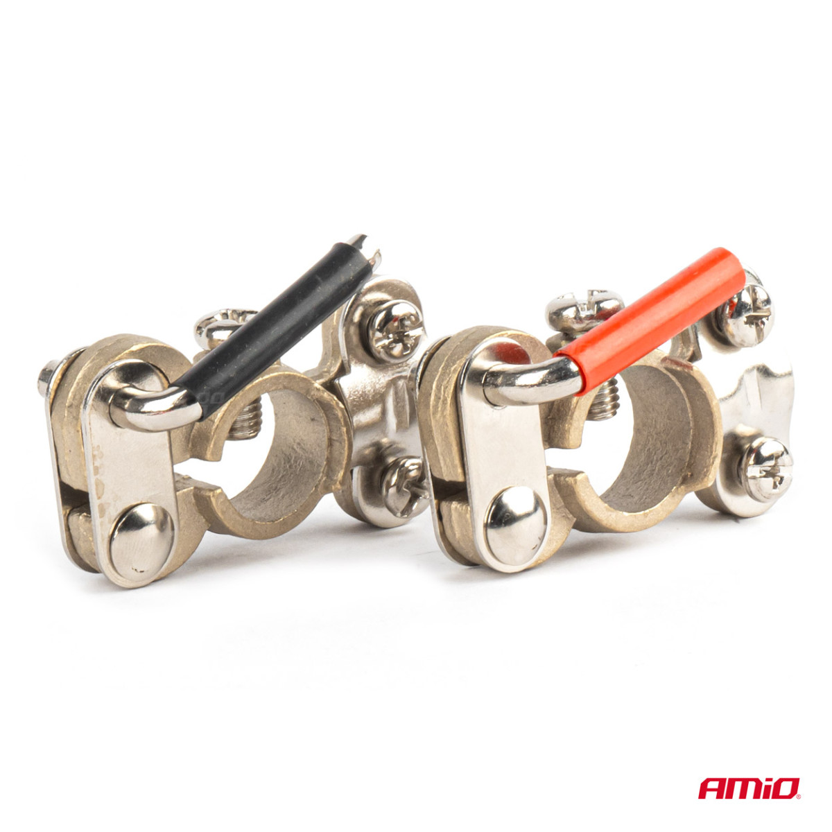 Batteripoler 600 A, koppar, 2 st. AMIO-03846