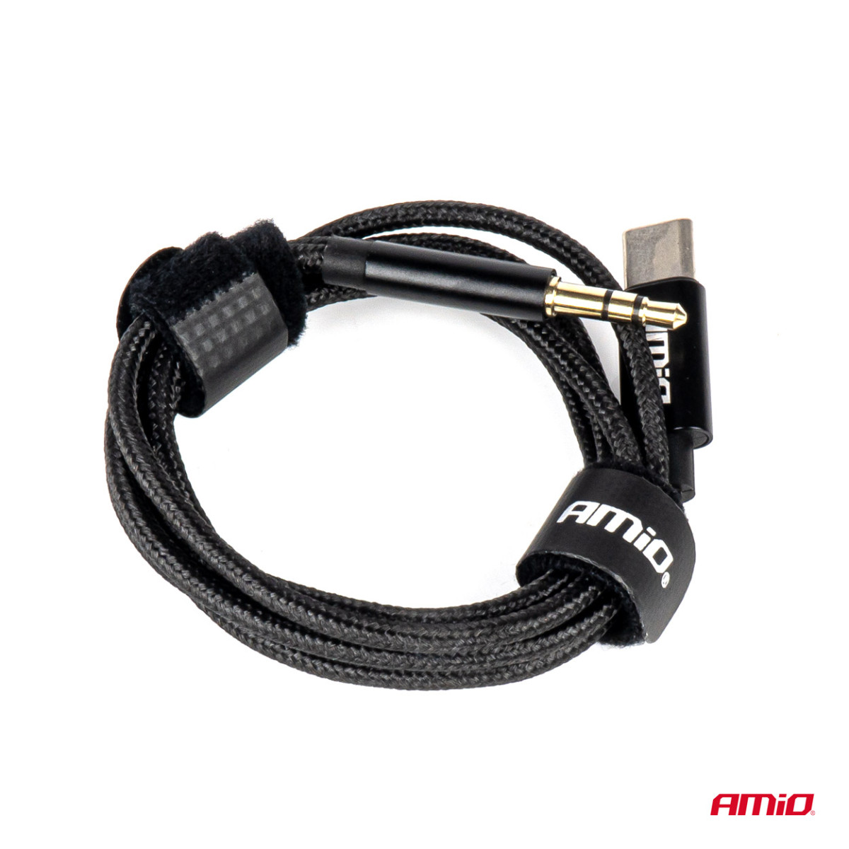 USB-C till 3,5 mm minijack AUX-kabel 1 m AMIO-04294